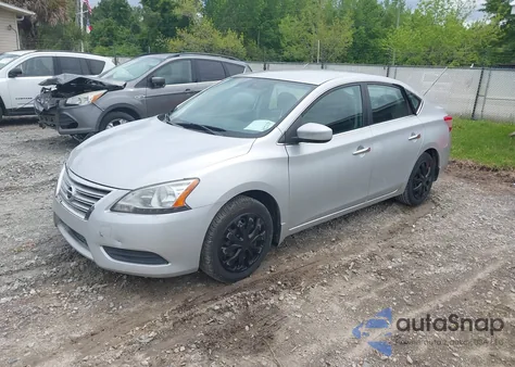 2013 Nissan Sentra S z USA, uszkodzony, nr VIN 3N1AB7AP6DL766202